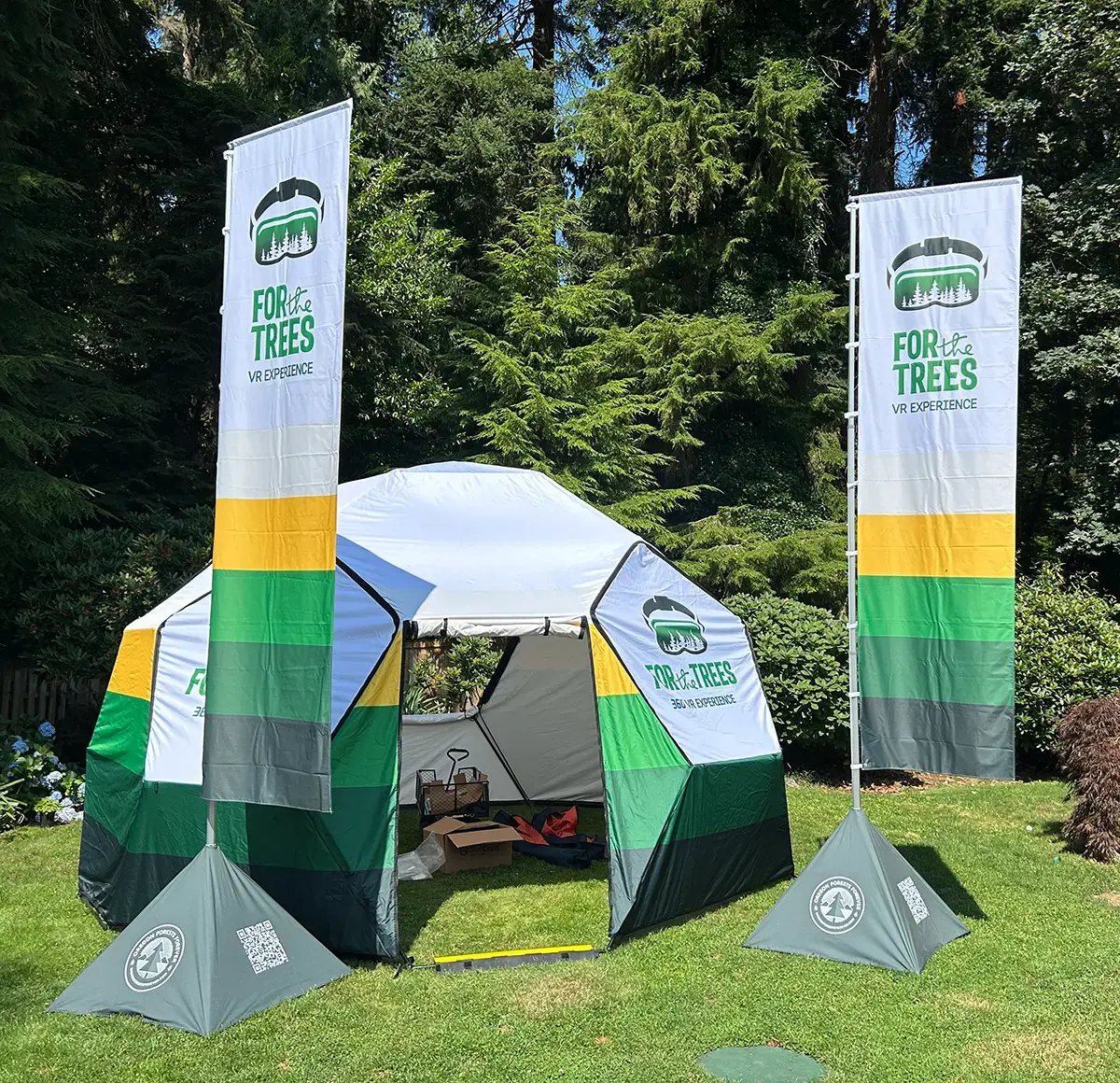 Custom Dome Tent | Tool-Free & Easy Setup | Made in USA